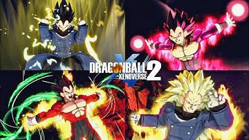 New Xeno Vegeta (Base - SSJ4 LB) All Transformations Mod | Dragon Ball Xenoverse 2 Mod