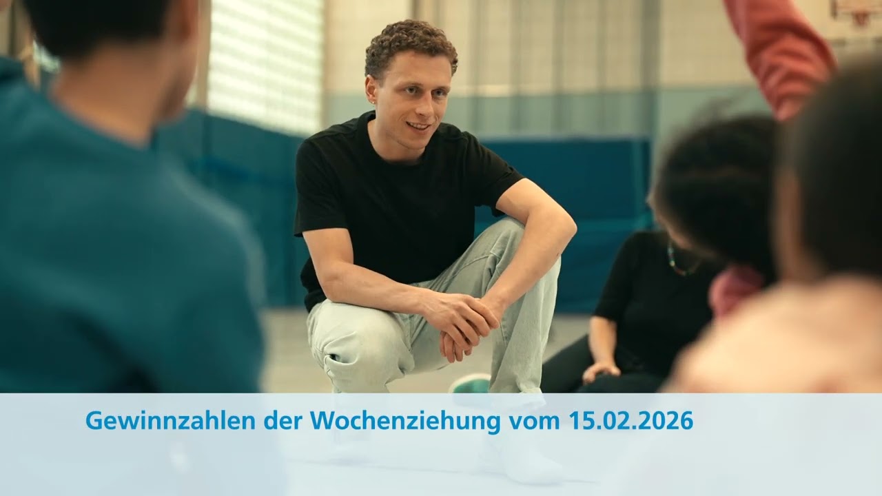 Gewinnzahlen unserer Wochenziehung vom 15.02.2026