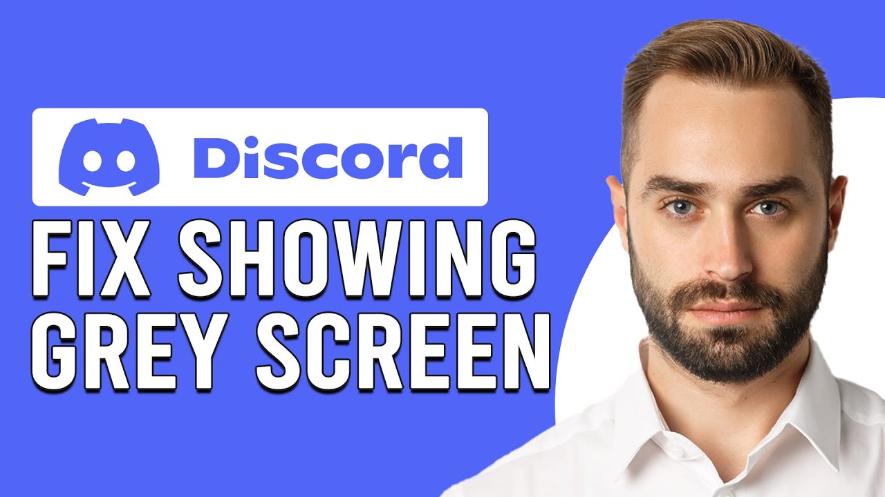 How To Fix Discord Showing Grey Screen (How To Resolve Discord Showing ...