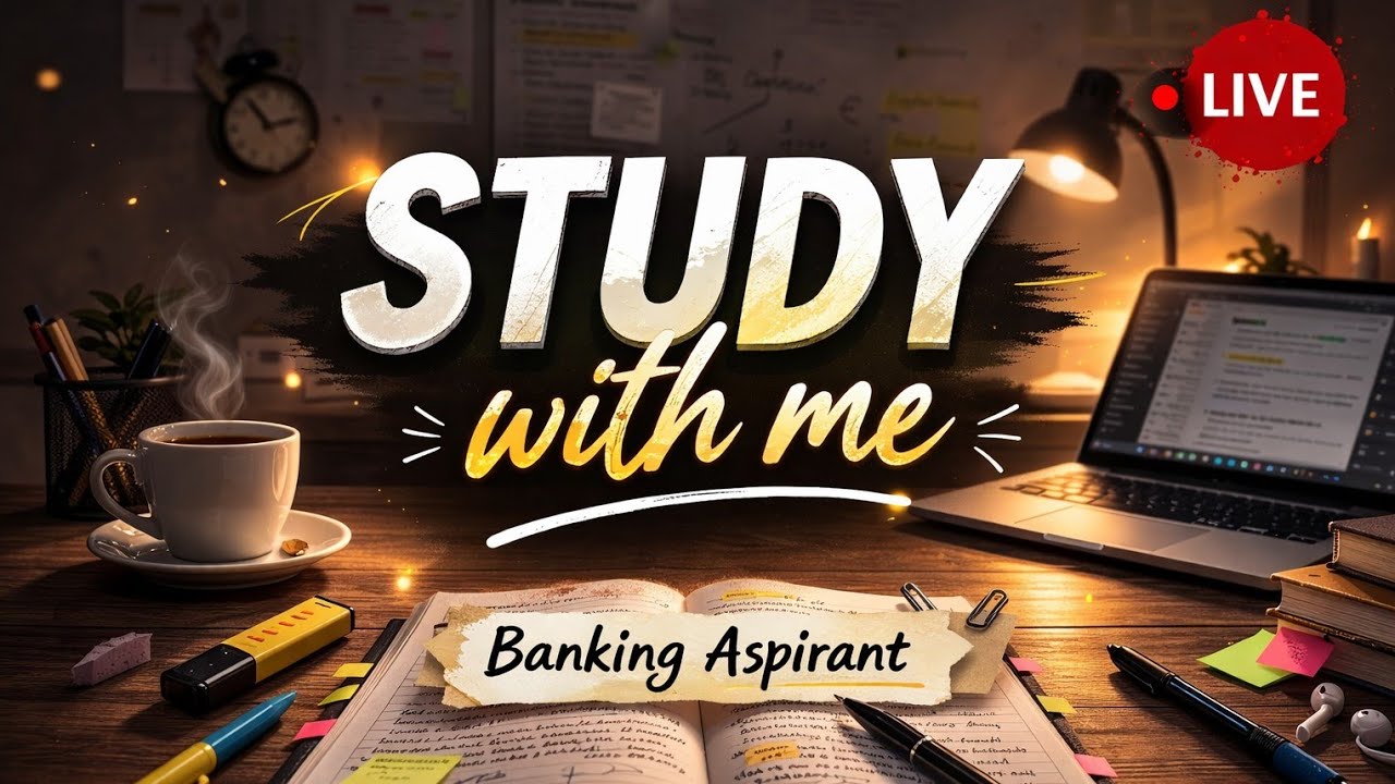 9:00 AM Study With Me | Morning Productive Session 💙