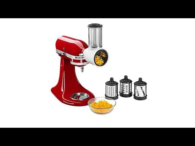 And someone's going to win this too! A look at The KitchenAid stand mixer  Fresh Prep Slicer/Shredder Attachment – try small things