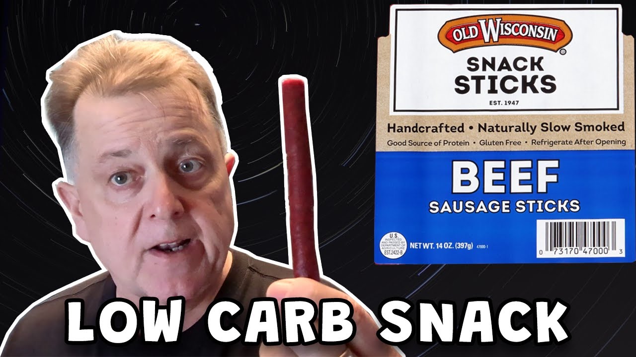 Keto Old Wisconsin Beef Sausage Snack Sticks Review YouTube