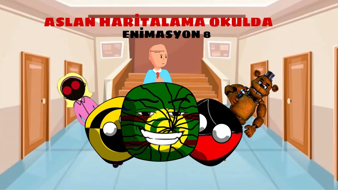 ASLAN HARİTALAMA OKULDA (ENİMASYON #8)