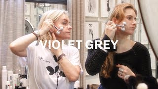 How To Sculpt Your Face With Joanna Czech | VIOLET GREY