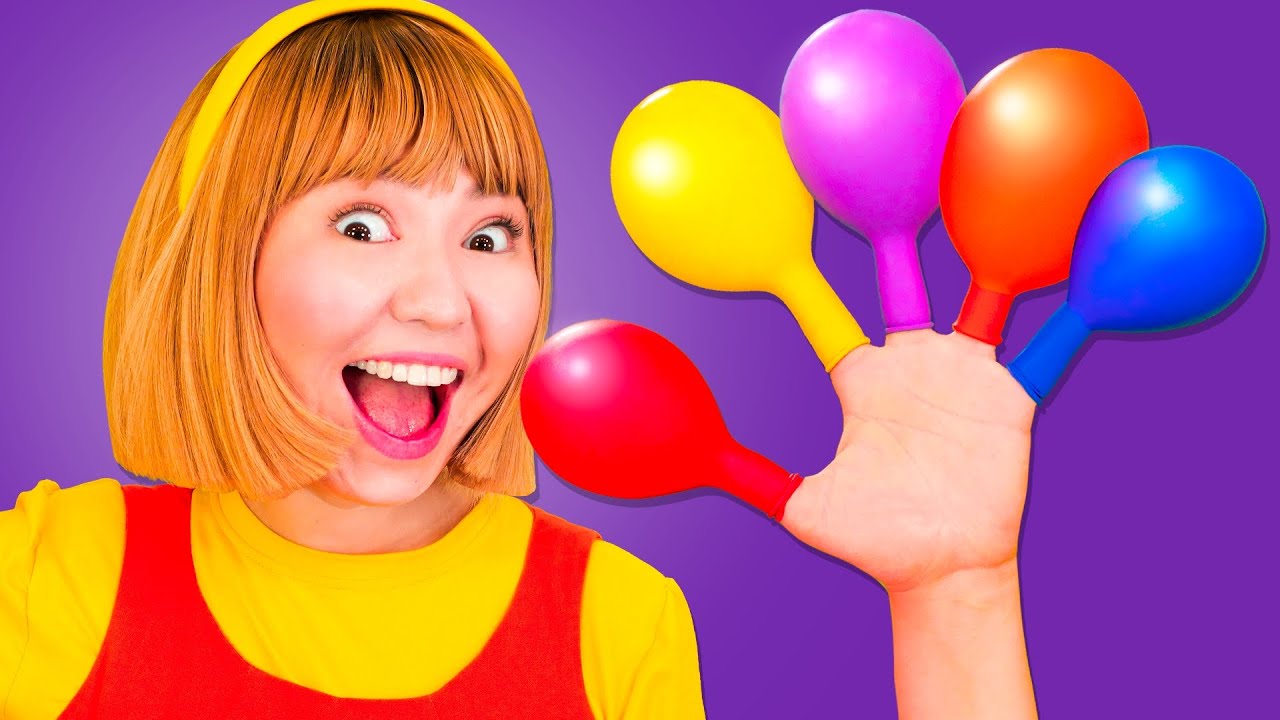 Balloon Finger Family | Kids Songs And Nursery Rhymes | Coco Froco