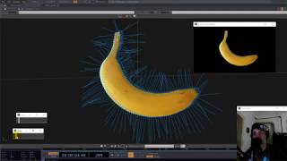 banana rays in Touchdesigner