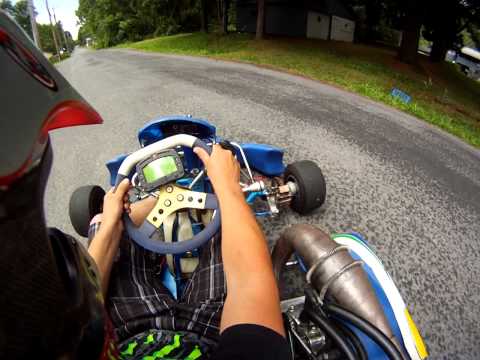 First Reaction To My New Shifter Kart