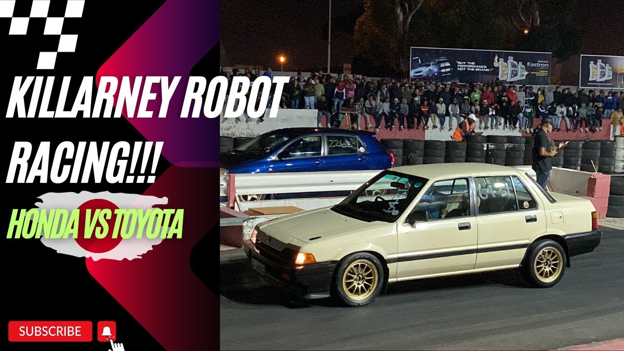 Killarney Robot Racing 🏁|| Honda Vs Toyota🔥 - YouTube