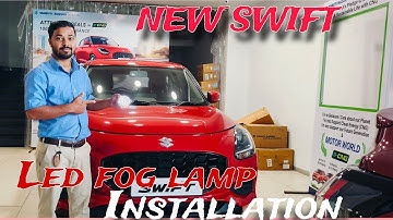 NEW SWIFT VXI FOG LAMP INSTALLATION VIDEO