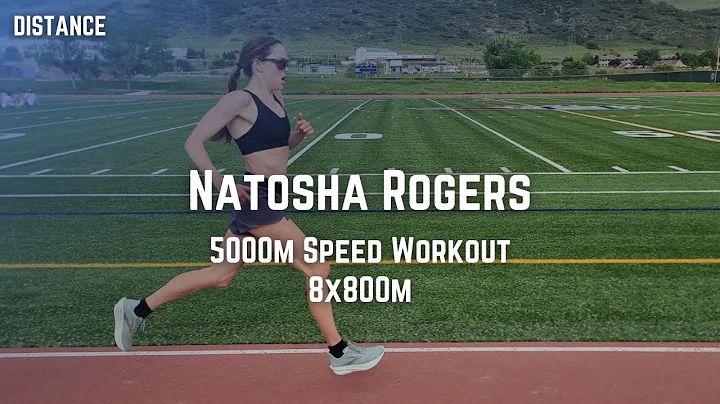 Natosha Rogers - 5000m Speed Workout