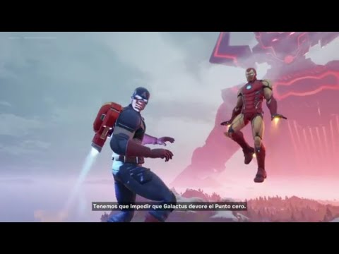 Galactus vs los Avengers | Evento Completo de Fortnite en español latino