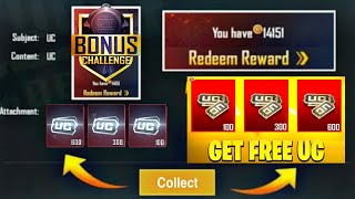 Free Uc | Get Free Uc Bonus Challenge | How To Play Bonus Challenge | Win 100, 300, 600UC, | Pubgm screenshot 5