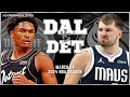 Dallas Mavericks vs Detroit Pistons Full Game Highlights | Mar 9 | 2024 NBA Season image