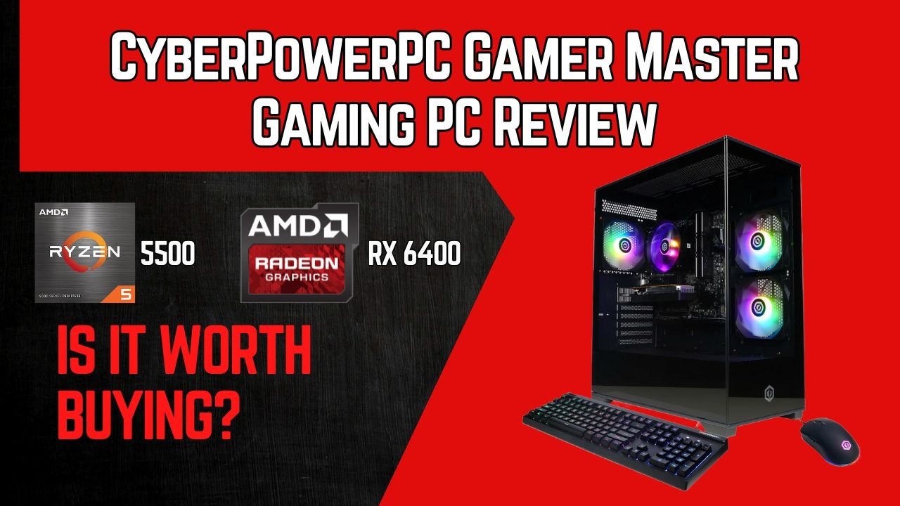 Gamer Master Gaming PC Ryzen 5 5500 RX 6400 GMA3100A 