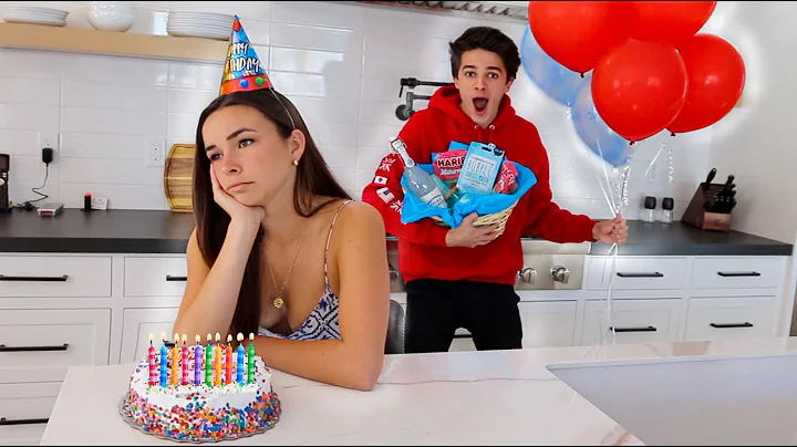 NOBODY CAME TO HER BIRTHDAY.. SO I SURPRISED HER!!