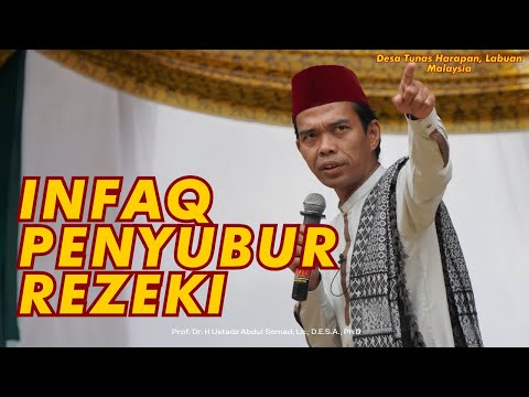 Indahnya Infaq Menyubur Rezeki, Desa Tunas Harapan, Labuan Malaysia | Ustadz Abdul Somad