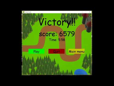 Twisted Towers - Pygame Tower defense game