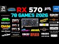 Radeon AMD RX 570 4GB 78 Games Benchmark With i7 4790 And 16GB RAM Full Performance Test 2026