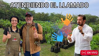 En vivo Sembrando árboles en El Espino #elsalvador