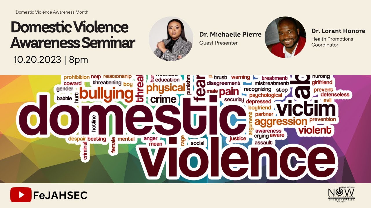 Domestic Violence Awareness Seminar | Dr. Michaelle Pierre - YouTube