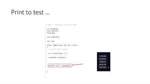 C Programming Reading CSV Data Files using fgets()