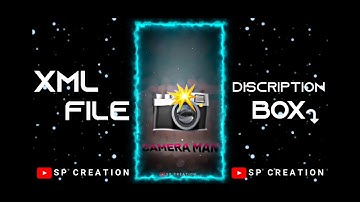 "CAMERA📸MAN JALDI FOCUS KARO🥵"new Viral🔥Status Video Alight Motion edit Xml By @spcreation3