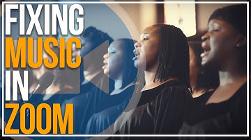 Zoom Settings For Church Music