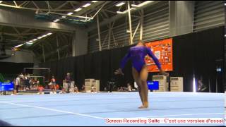 Tyesha Mattis (GBR) FX AA - 2013 EYOF Utrecht