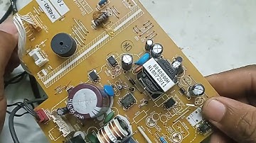 Panasonic non inverter split ac pcb no power issue fixed