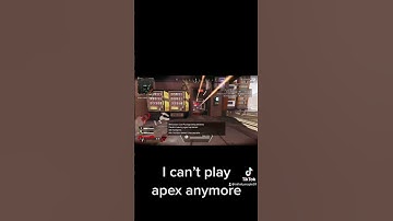 I can’t play apex anymore 😐