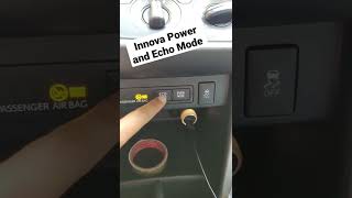 Innova Crysta Power Mode