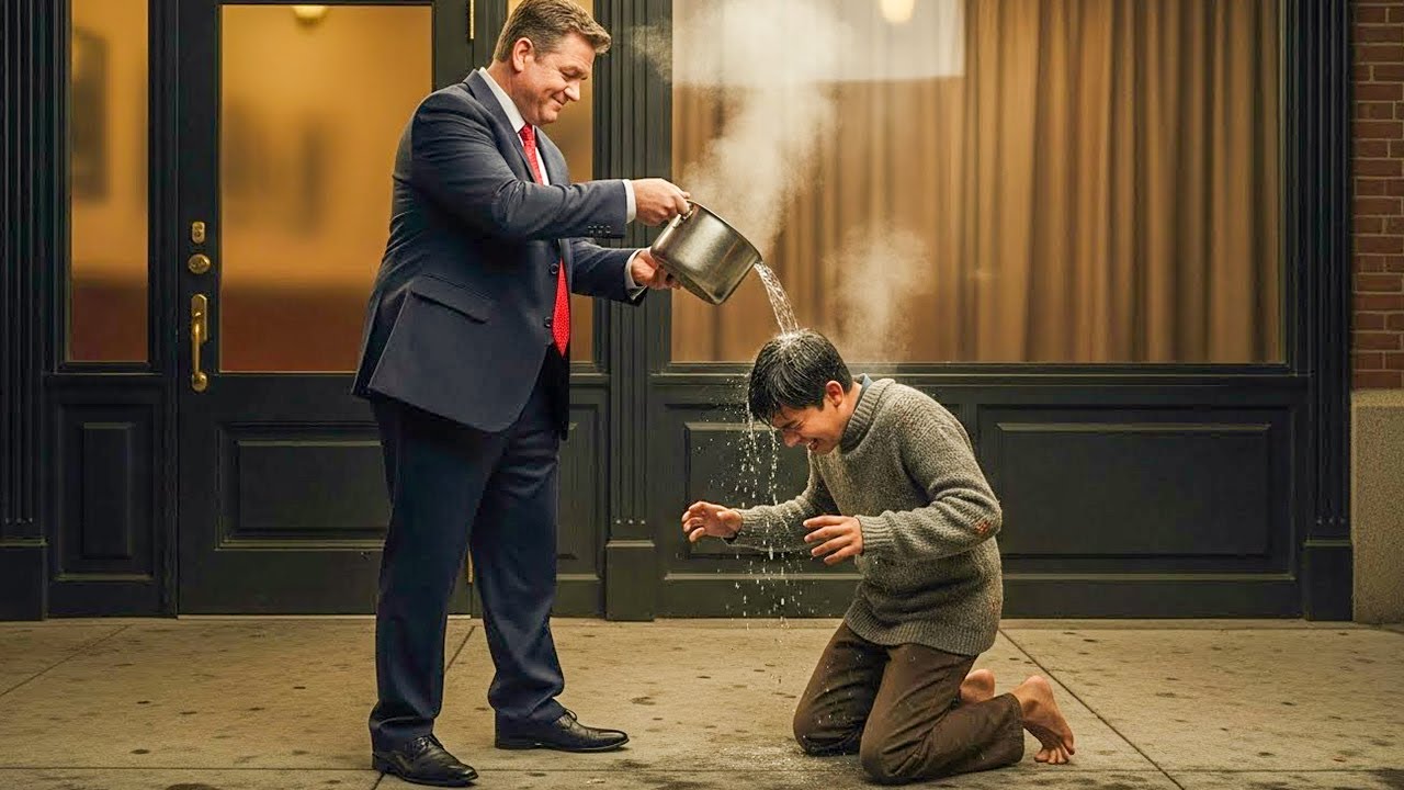 अनाथ बच्चे ने रेस्तरां के बाहर खाना माँगा, मैनेजर ने उस पर गर्म पानी फेंका... फिर आगे क्या हुआ? 🍲