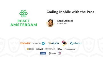 Coding Mobile with the Pros - Gant Laborde 2019