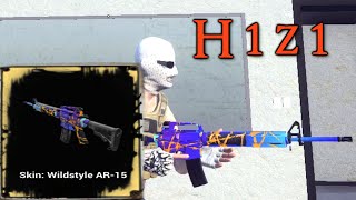 H1Z1 Wildstyle Ar-15 Skin Showcase Ultra Rare Skin