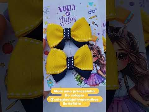 laço escolar personalizado