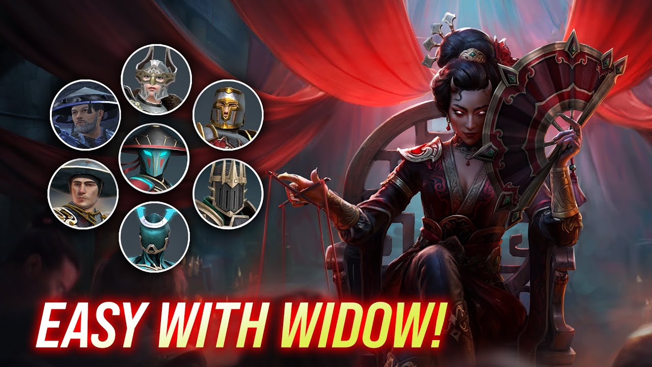 Unbeatable! 🔥 Widow VS All Control Lost Bosses! - Shadow Fight 3