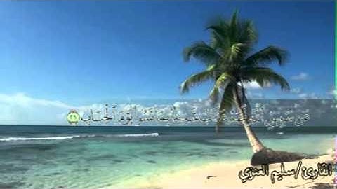 تلاوة للقارئ سليم العنزي لسورة ص