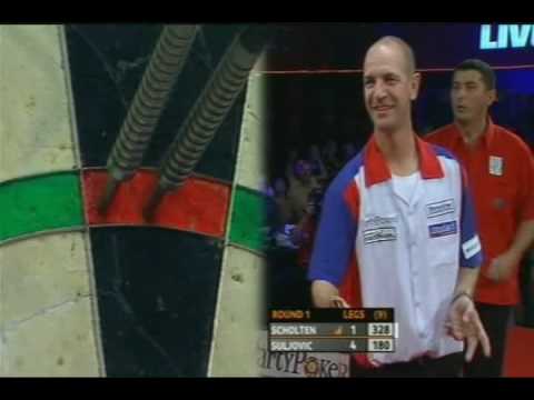 European Championships 2008 Day 1 Scholten vs. Suljovic 3