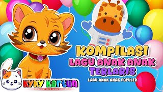 Kompilasi Lagu Anak Populer Indonesia // KYKY KARTUN