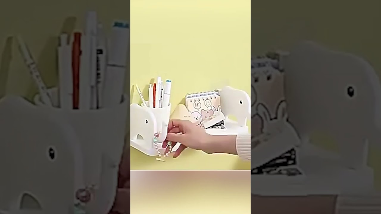 Elephant Shape Self  Floating Wall Shelf  (Pack of 2)