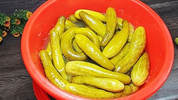 cách làm DƯA LEO MUỐI CHUA vàng giòn tự nhiên không bị nhớt teo tóp