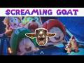 Super Mario Galaxy Movie but screams got replaced with Screaming Goat memes