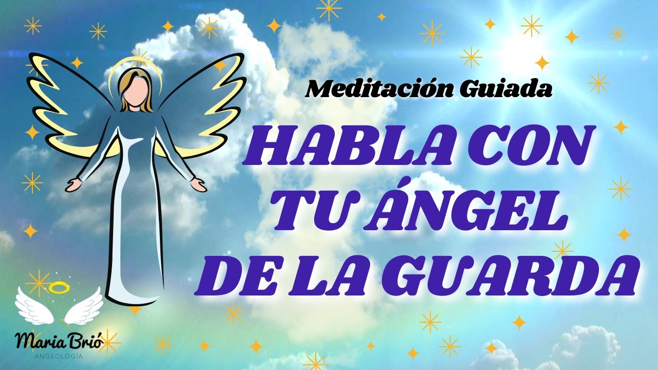 🧘🏽‍♀️ Meditación Guiada [9min.] para Conectar con tu 👼🏻 Ángel de la ...