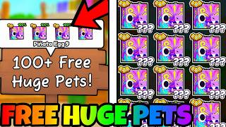 *NEW* This Maze GLITCH Gives EASY HUGE PETS for FREE in Pet Simulator 99 FIESTA UPDATE... (OP)