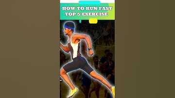 How to run fast ⏩ Top 5 exercise #bitturunner #speed #fast #viralvideo #runningtips