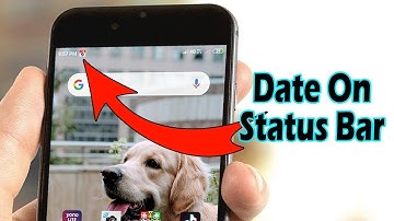 How To Show Date On Status Bar On Any Android Phone | No Root [Hindi]