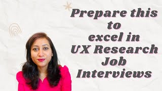 UX Research Interview process? Prepare for these 4 important rounds
