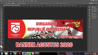How to design a 17 August banner with Photoshop screenshot 3