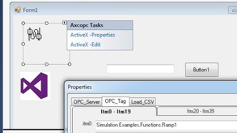 สร้างSCADAบนVisual Studio 2015ด้วยCOPC32