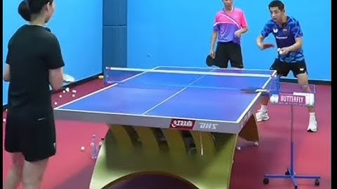 [table tennis]backhand training,Zhang Jike Teaches You How to Train Like the Chinese National Team8